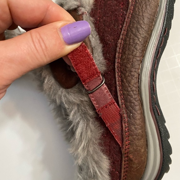 Jambu Iceland Jambu Graham Mule Burgundy women’s size 6 brand new slip on - Picture 12 of 14